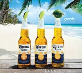 Comercial de la cerveza mexicana Corona, la cerveza de importación que más se vende hoy en EE.UU.