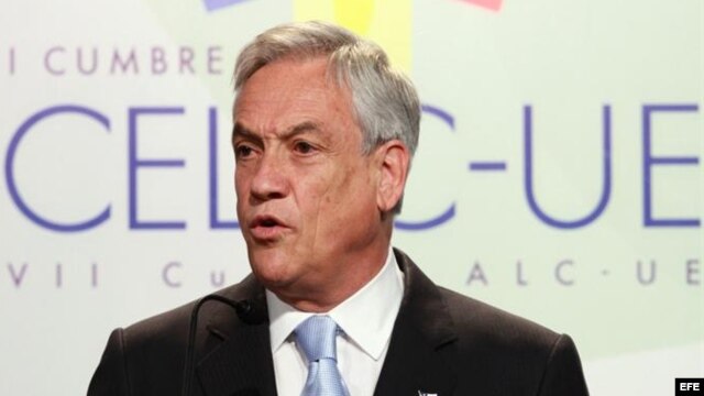 El presidente de Chile, Sebastián Piñera.