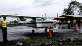Archivo - Avioneta decomisada en Ecuador 