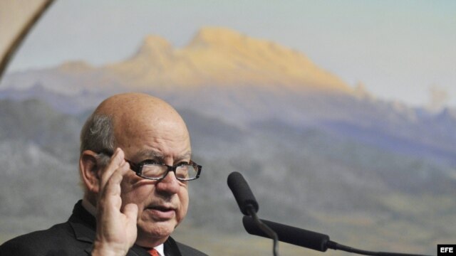 El secretario general de la OEA, José Miguel Insulza.    