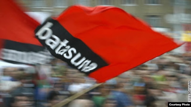 Manifestación de partidarios de Batasuna 