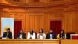 Activistas cubanos en el Parlamento Sueco