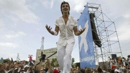  Juanes en La Habana, Cuba, en Septiembre del 2009. 