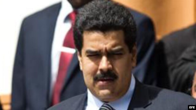 Nicolás Maduro, vicepresidente de Venezuela