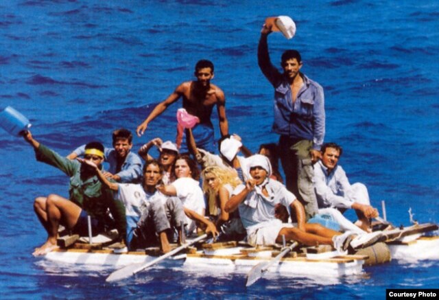 Balseros cubanos