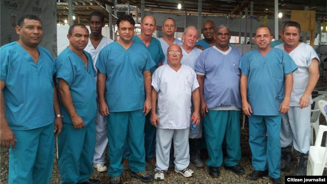 Personal médico cubano en Liberia (R. Hdez. Torres)