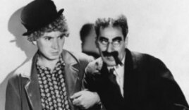 Harpo y Groucho Marx