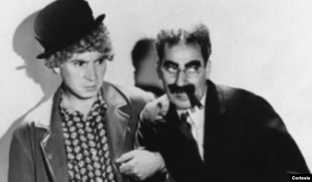 Harpo y Groucho Marx