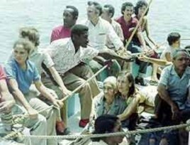 Solamente durante el éxodo del Mariel salieron de Cuba 125.000 cubanos.