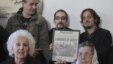 Abuelas de Plaza de Mayo Estela de Carloto  en una rueda de prensa con motivo de la muerte del ex dictador argentino Jorge Rafael Videla