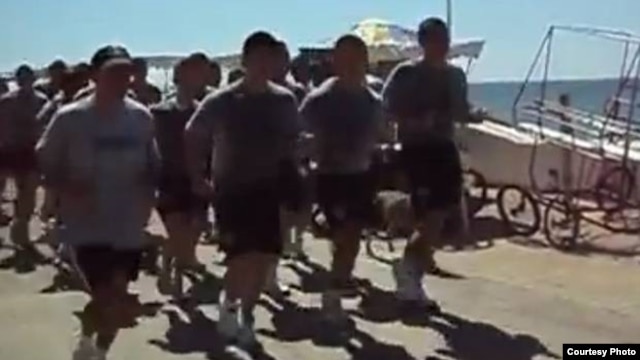 Soldados chilenos en Viña del Mar 