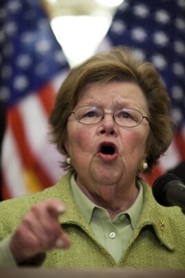 La senadora demócrata Bárbara Mikulski pide a Raúl Castro, la liberación de Alan Gross.