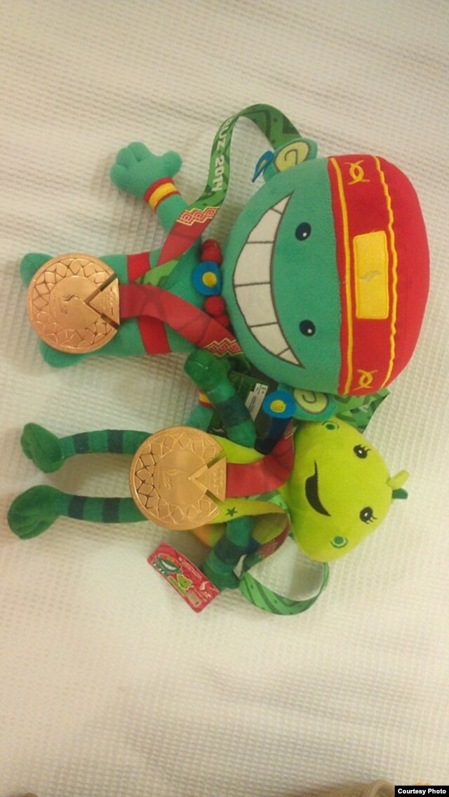 Medallas de bronce de Linet Aguiar en los Centroamericanos