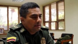 Coronel Jaime Humberto Rojas, comandante de la policía de Urabá.