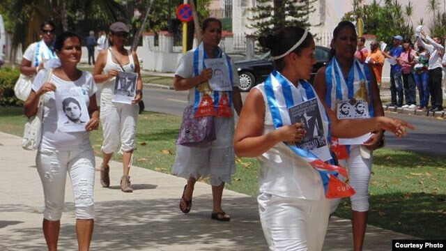 Damas de Blanco en Cuba.