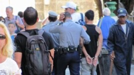 Arrestos en Cuba