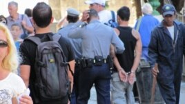 Arrestos en Cuba