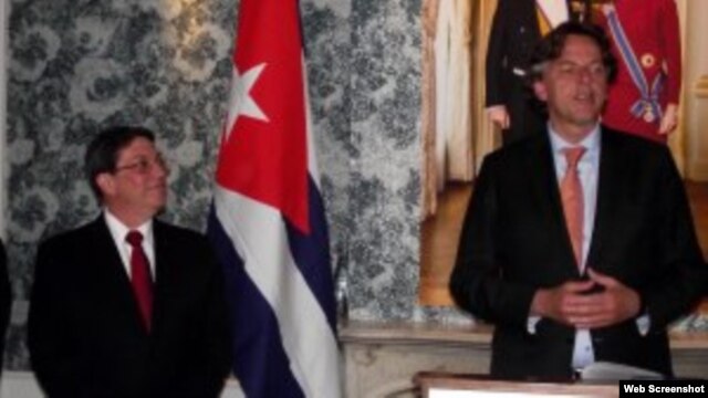 El Canciller cubano Bruno Rodríguez de visita en el Reino de los Paises Bajos