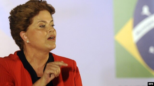 Las aspiraciones de reelección en el 2014 de la presidenta Dilma Rousseff podrían estar en peligro.
