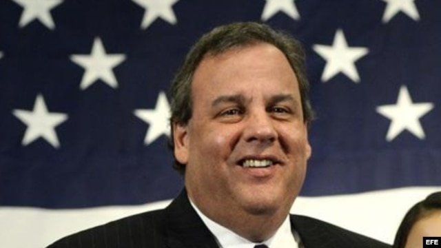 El gobernador de Nueva Jersey, Chris Christie.