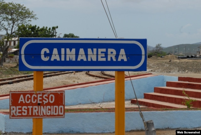 Caimanera, poblado guantanamero en la frontera con la Base Naval estadounidense en Cuba.