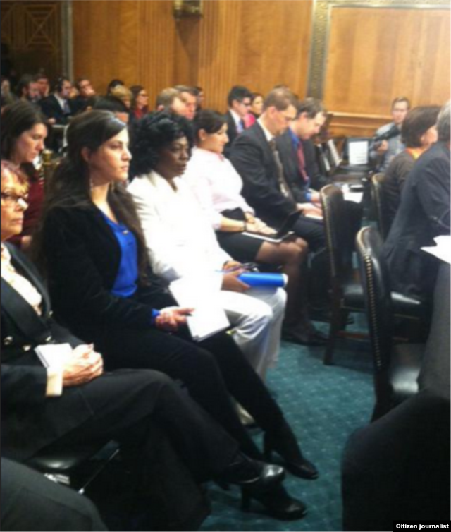 Testigos de la audiencia.