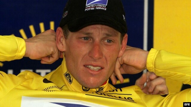 El estadounidense Lance Armstrong 