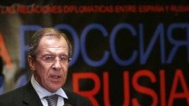 El ministro de Asuntos Exteriores de Rusia, Serguéi Lavrov. 