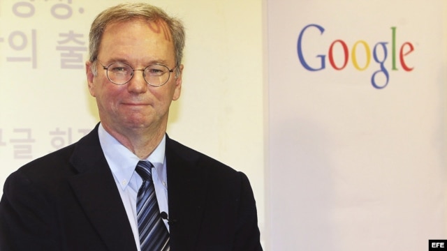 El presidente ejecutivo de Google, Erick Schmidt./ Foto de archivo
