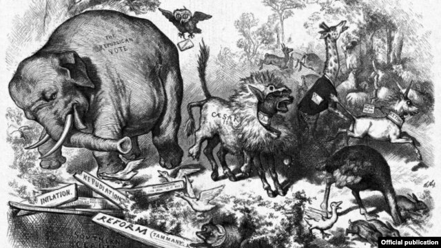 Caricatura de Thomas Nast