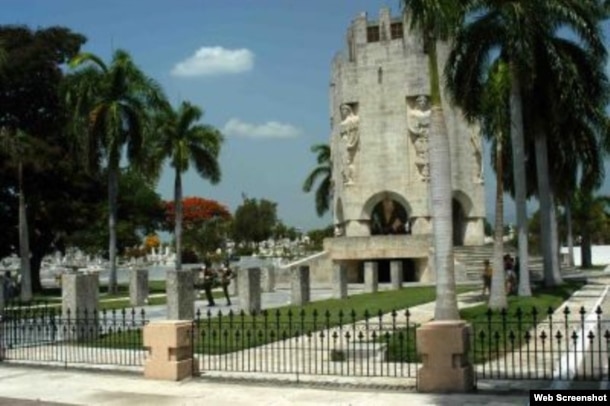 Cementerio Santa Ifigenia en Santiago de Cuba.