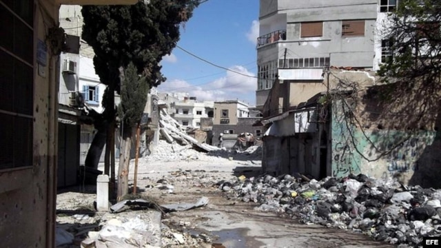 La violencia en Siria ha cobrado miles de vidas. Archivo