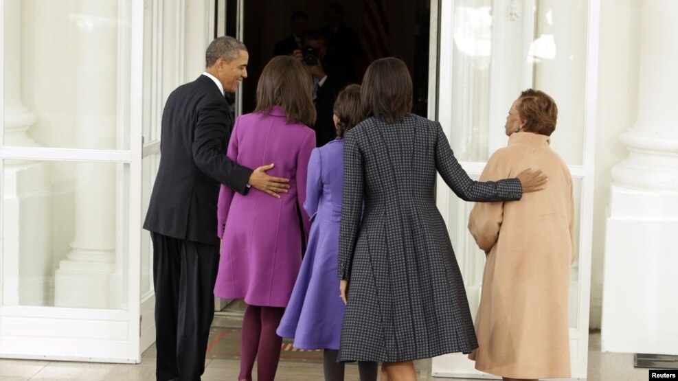 Así se vistió la familia Obama para la Gran Fiesta Inaugural.