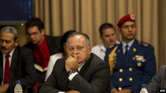 El presidente de la Asamblea Nacional, Diosdado Cabello.