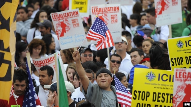 Votantes latinos.
