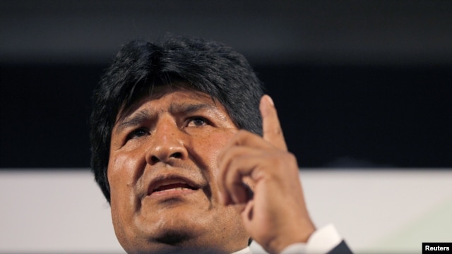 Evo Morales.