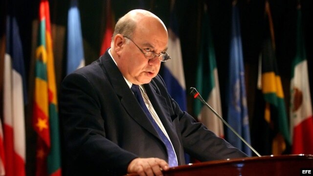 El secretario general de la OEA, José Miguel Insulza 