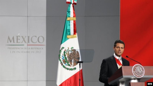 El mandatario de México, Enrique Peña Nieto. Archivo.
