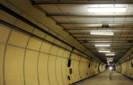 Un tunel secreto en Londres, que sirvió de centro de inteligencia militar y punto de contacto para el "teléfono rojo" que unía a Washington y Moscú.