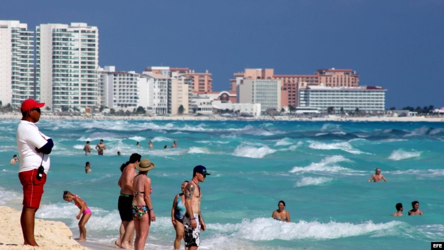 Cancún, en el caribe mexicano, es uno de los destinos turísticos más famosos del mundo.