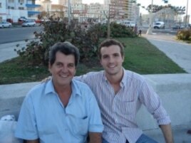 Oswaldo Paya y el diputado Pablo Casado Blanco