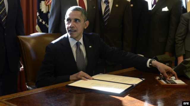 Fotografía de archivo del presidente estadounidense, Barack Obama.
