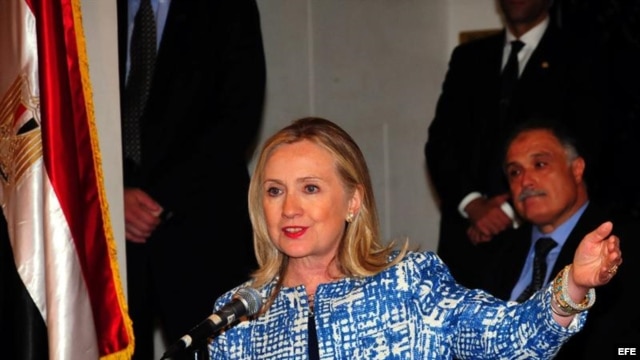 Fotografía de archivo de la secretaria de Estado estadounidense, Hillary Clinton.