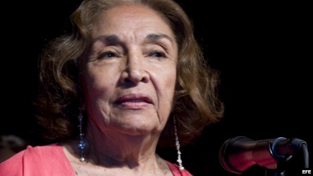 Actriz puertorriqueña Miriam Colón.