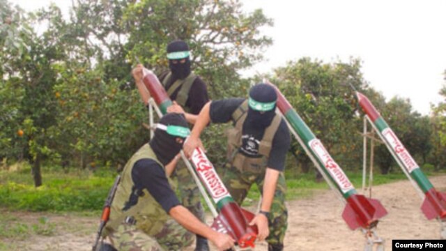 Cohetes Quassam de Hamas 
