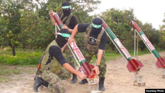 Cohetes Quassam de Hamas 