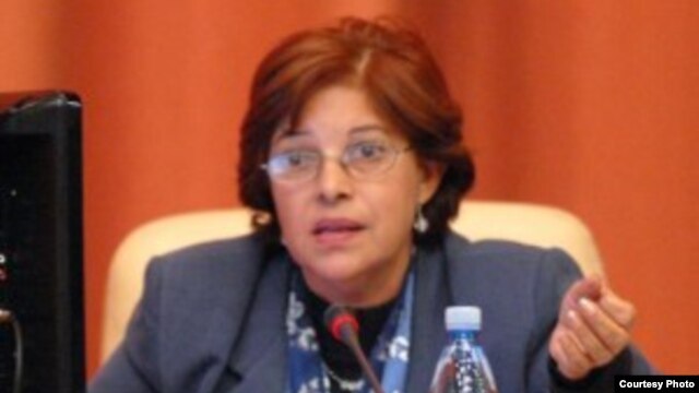 Lina Pedraza, ministra cubana de Finanzas y Precios.