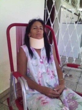 En diciembre de 2013 Leticia Ramos fue víctima de golpiza