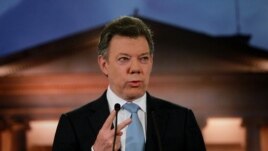 El presidente de Colombia, Juan Manuel Santos.  