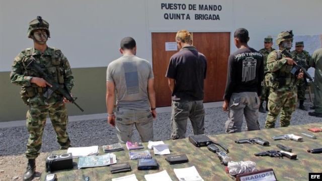 El ejército ya capturó a cuatro guerrilleros del ELN relacionados con otro secuestro el mes pasado en una zona minera del norte de Colombia.